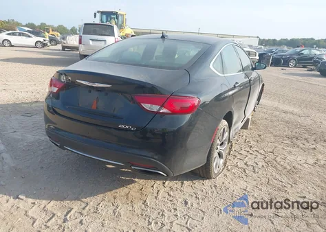 2015 Chrysler 200 C from USA, damaged, VIN 1C3CCCCG9FN501841